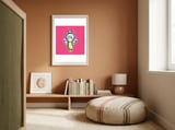 Kawaii Cute Fairy framed in a gentle room thumbnail