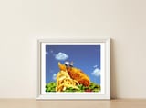 Any one for "fish n chips". — framed, leaning against the wall thumbnail