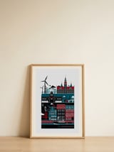 Copenhagen — framed, leaning against the wall thumbnail