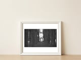 Old alley — framed, leaning against the wall thumbnail