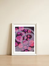 Pink Intergalactic — framed, leaning against the wall thumbnail