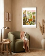 Playing For My Plants framed in a tender room thumbnail