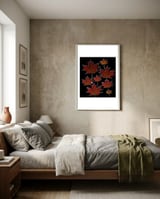Autumn leaves (2) framed in a grounding room thumbnail