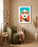London Fashion framed in a tender room thumbnail