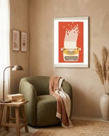 Ephemera  framed in a tender room thumbnail
