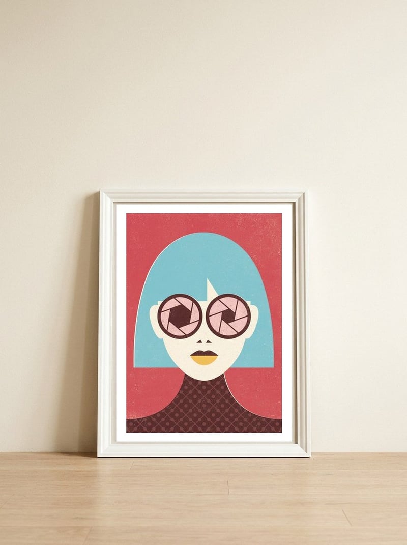 20/20 (80s) — framed, leaning against the wall