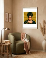 Prince Portrait framed in a tender room thumbnail