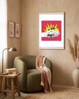 CHOP framed in a tender room thumbnail
