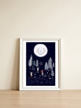 Moon Dance  — framed, leaning against the wall thumbnail