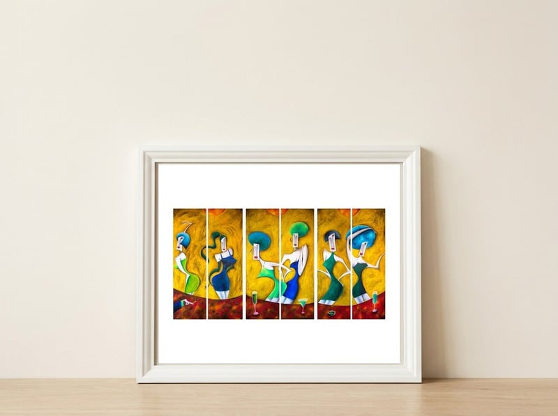 Spend a Little Time with Me — framed, leaning against the wall
