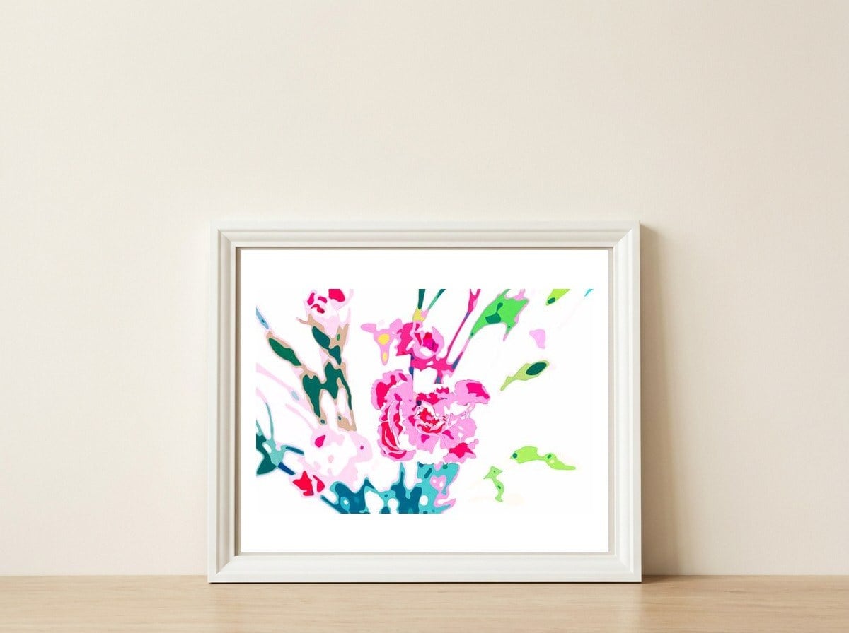 Trouvaille — framed, leaning against the wall