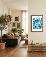 Tropical Heaven framed in a grounding room thumbnail