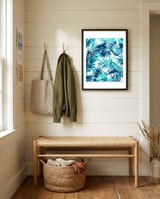 Tropical Heaven framed in a relaxed room thumbnail