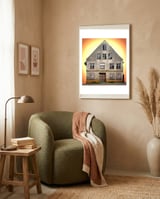 House of the rising sun framed in a tender room thumbnail