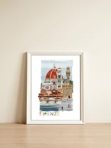 Firenze — framed, leaning against the wall thumbnail