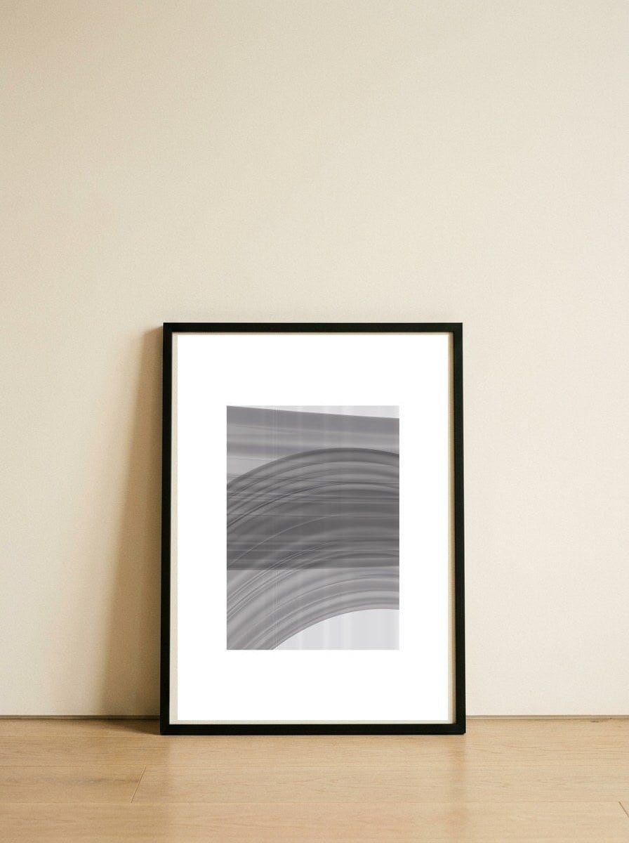 Veil 04 — framed, leaning against the wall