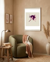 Fizzing Forth Pink Gin  framed in a tender room thumbnail