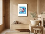 CHICKEN framed in a serene room thumbnail