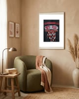 Dina framed in a tender room thumbnail