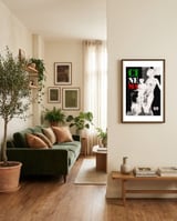 Retro Cinema framed in a grounding room thumbnail