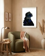 We Are All Just Stardust II framed in a tender room thumbnail