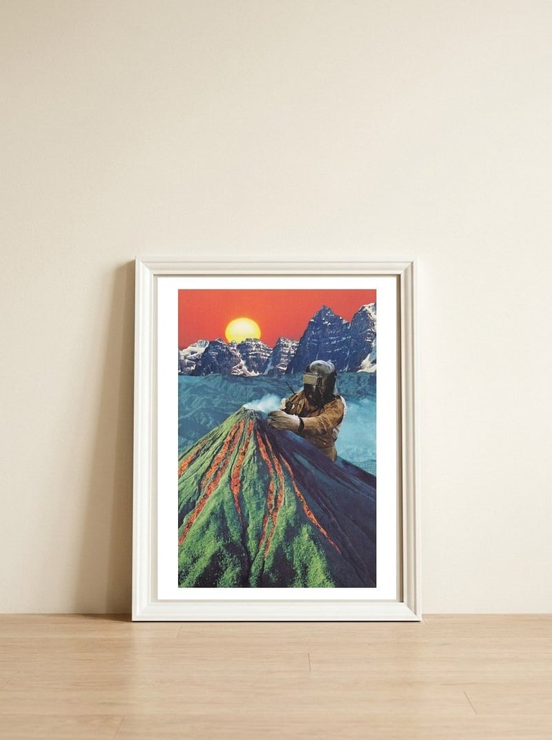 18:01 — framed, leaning against the wall