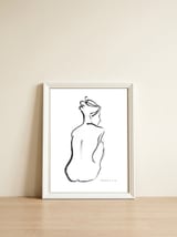 Contemplation — framed, leaning against the wall thumbnail