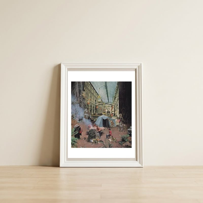 Into The Wild — framed, leaning against the wall