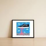 STRETCH — framed, leaning against the wall thumbnail