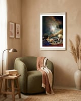 Deep Space Ride framed in a tender room thumbnail