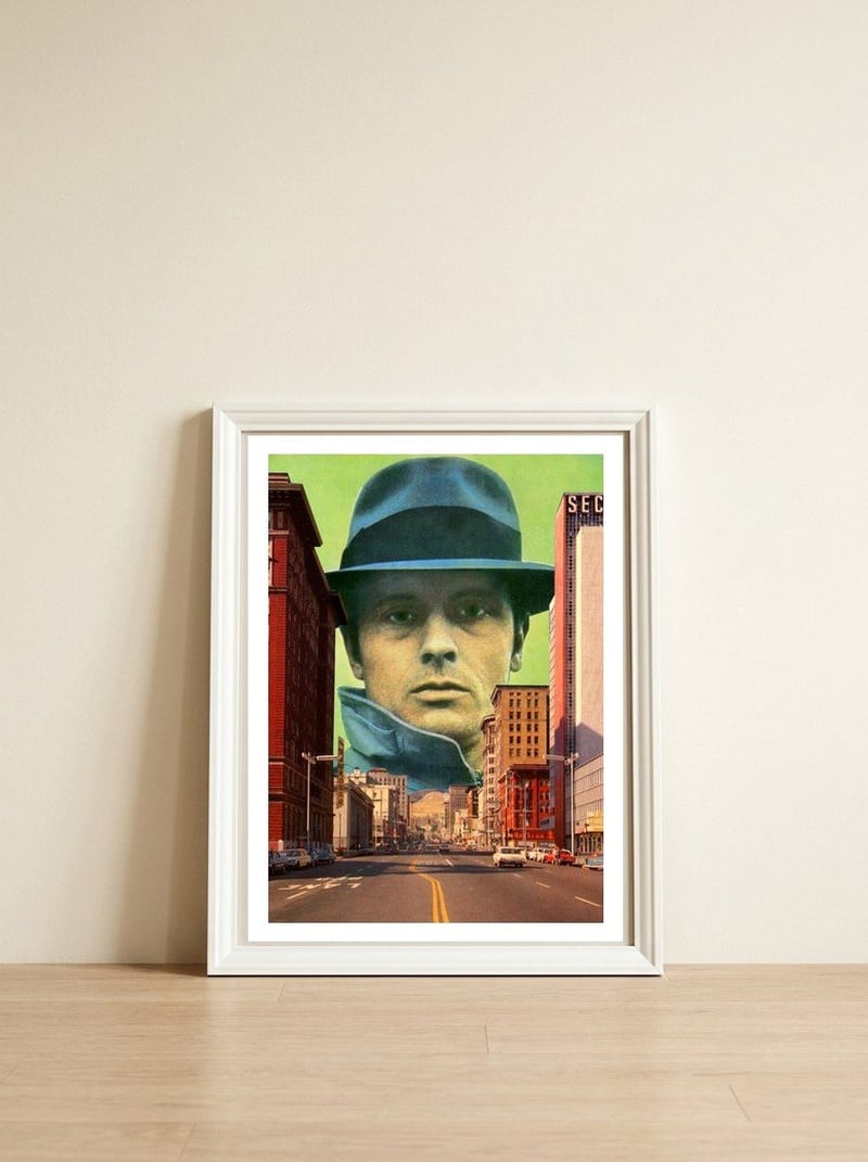 Big Brother — framed, leaning against the wall