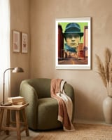 Big Brother framed in a tender room thumbnail