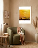 Yellow Fever View framed in a tender room thumbnail