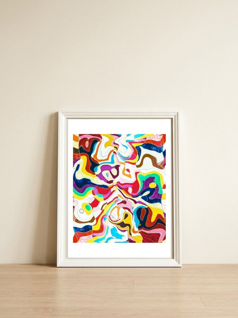Bipolar — framed, leaning against the wall
