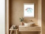 Botanical Detail framed in a serene room thumbnail