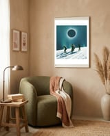 Escaping Winter framed in a tender room thumbnail