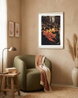 Big Lunch framed in a tender room thumbnail