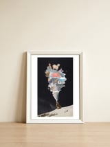 Big Bad Wolf — framed, leaning against the wall thumbnail