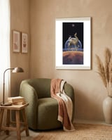 Dancing Camel framed in a tender room thumbnail