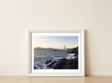 Golden Gate Bridge IV — framed, leaning against the wall thumbnail