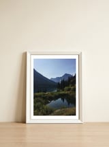 Glacier National Park III — framed, leaning against the wall thumbnail