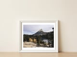 Cathedral Lakes I — framed, leaning against the wall thumbnail