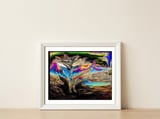 London Glass — framed, leaning against the wall thumbnail