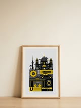Berlin — framed, leaning against the wall thumbnail