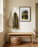 Berlin framed in a relaxed room thumbnail