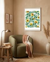 Sunflower Valley framed in a tender room thumbnail