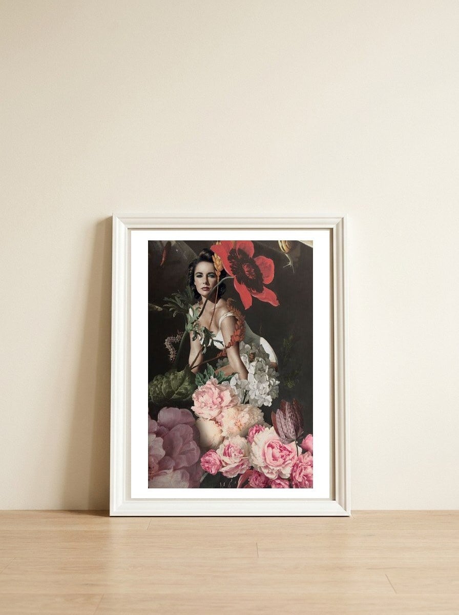Everything In Its Right Place — framed, leaning against the wall