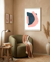 Moon Against Night Sky framed in a tender room thumbnail