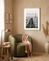 Bonjour framed in a tender room thumbnail