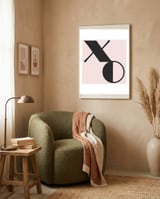 Xo  framed in a tender room thumbnail